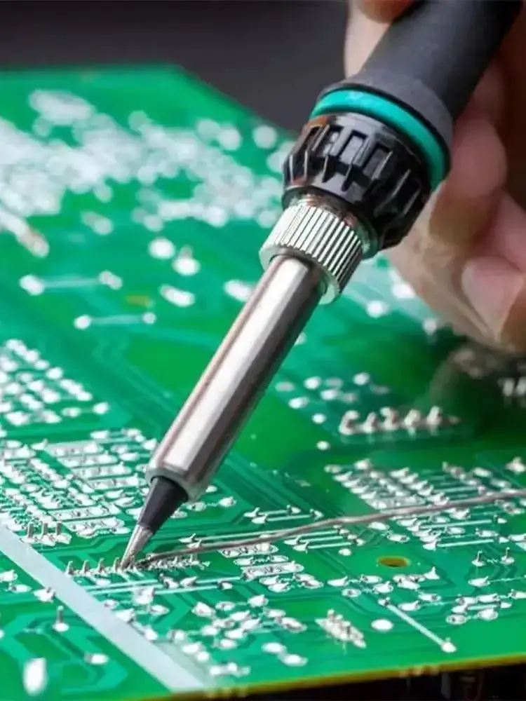 10Pcs Soldering Iron Tips 900M Lead-Free Solder Iron Tip Replaceable Soldering Tip with Welding Sleeve for Soldering Station