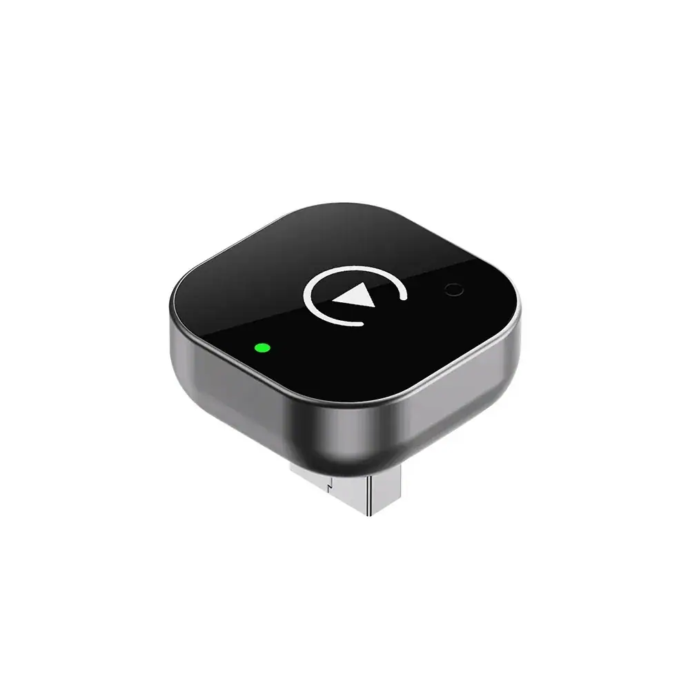 2 IN 1 Wireless Carplay Adapter, Converts Wired to Wireless carplay Adapter , Wireless Control Plug & Play Carplay