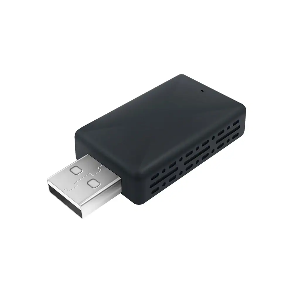 2 in 1 AI Box Adapter Wired to Wireless Carplay&Android Auto Compatible with 99% of Cars Plug and Play WiFi Smart Dongle