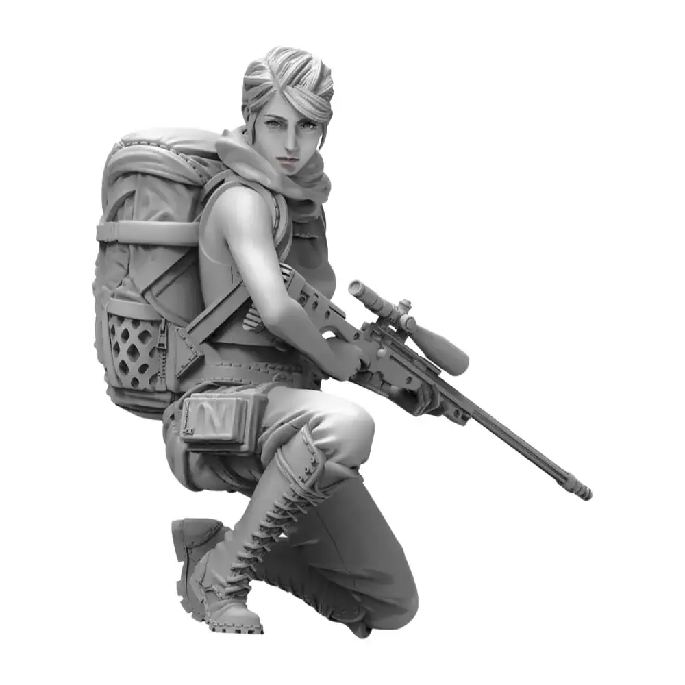 1/24 Resin Model Figure GK, Unassembled and Unpainted Kit