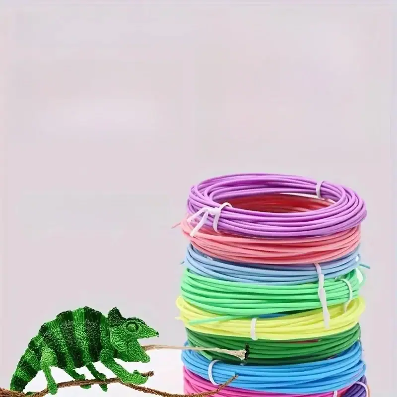 High Quality PCL Filament, Low Temperature 3D Pen Filament 1.75MM,Suitable For Low Temperature 3D Pen, Bright Colors, No Repetit