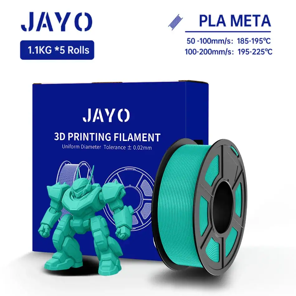 JAYO PLA Meta/ High Speed PLA Marble/ High Speed PLA PLUS/ PLA Classic 3D Printer Filament 1.75MM 3D Printer Filament 1.1KG/Roll