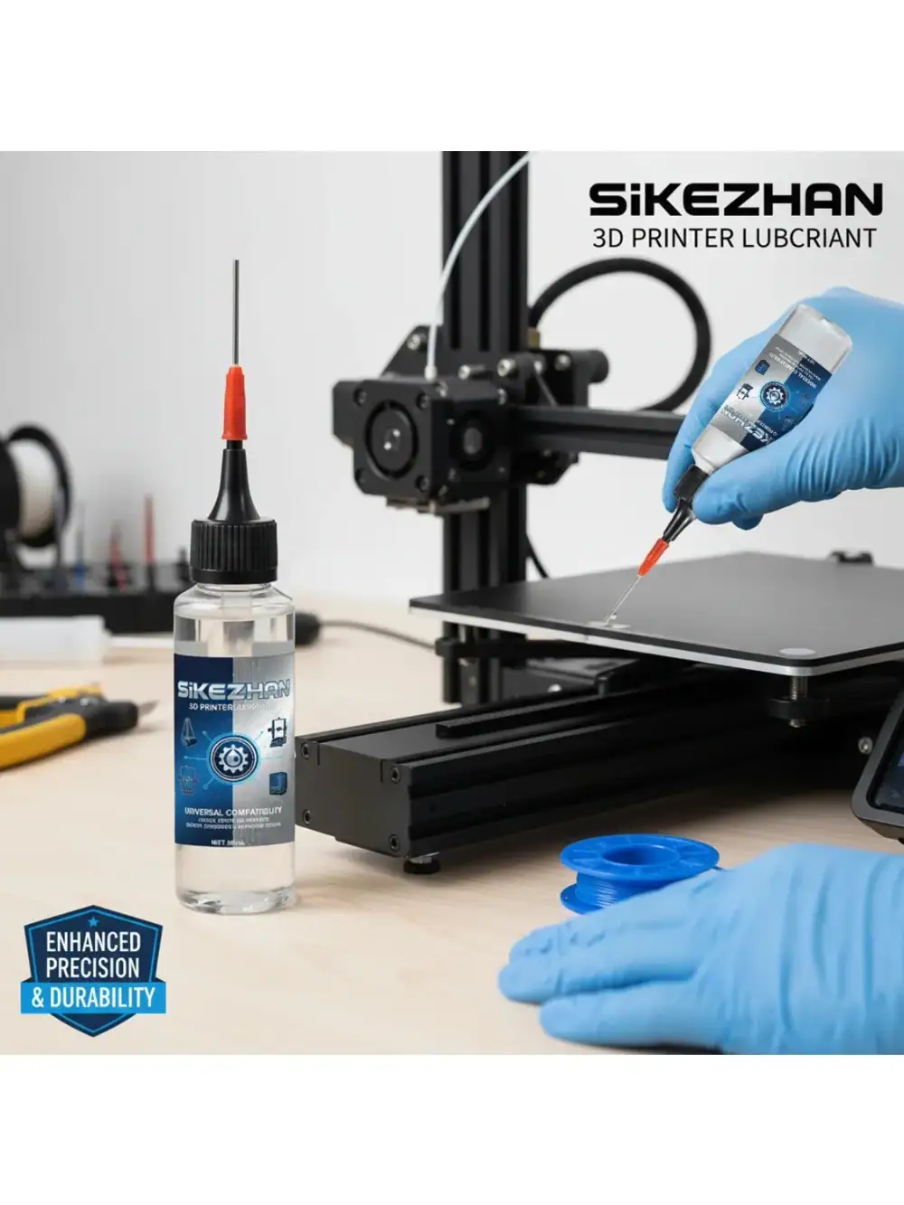 3D Printer Gear Rail Lubricant Grease for Bambu Lab X1C P1S P1P A1 Creality K1 Max Maintenance Oil Accessories