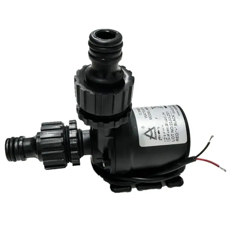Water Pump 12v High Pressure Ultra Quiet Solar DC 24V Lift 5M 800L/H Brushless Motor Submersible Water Pumps Quick Break Joint