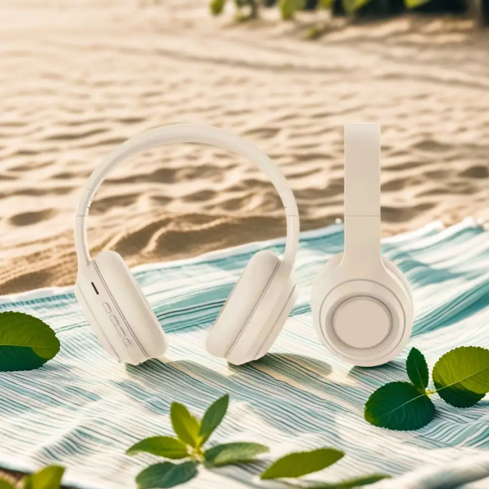 Over Ear HIFI Stereo Headsets Wireless Bluetooth Headphones Sports Gaming Earphones with HD Mic Support TF/AUX noise reduction
