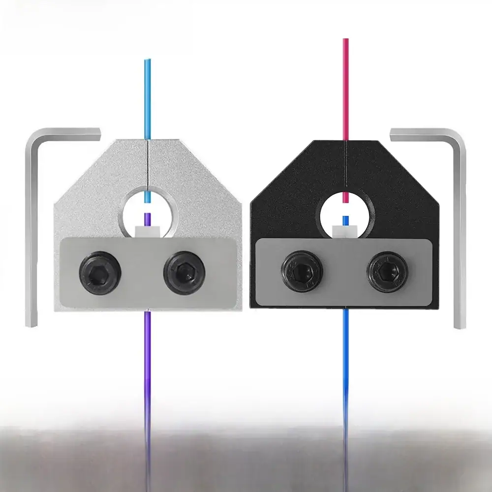 3D Printer Parts Filament Welder Connector For Ender 3 PRO Aluminum Block 1.75mm PLA ABS Filament Sensor With Allen Key Tool
