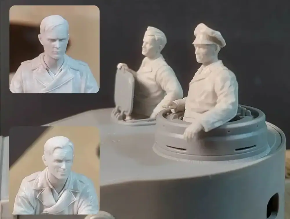 1/35 Resin Model Figure GK，German soldier , Unassembled and unpainted kit