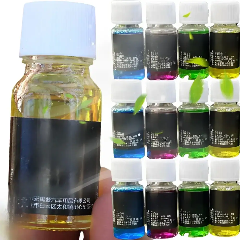 10ml Car Perfume Refill Air Freshener Natural Plant Essential Oil Aroma Diffuser Fragrance Humidifier Essential Oil Freshener