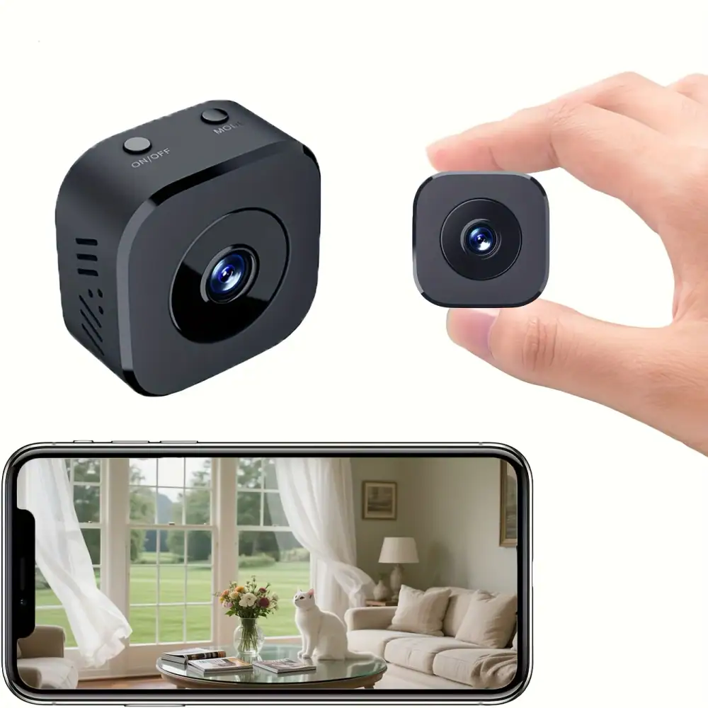 HD Wifi Smart Monitor Surveillance Camera Video Voice DV Recorder Indoor Covert Wireless Security Camera Small Nanny Cam