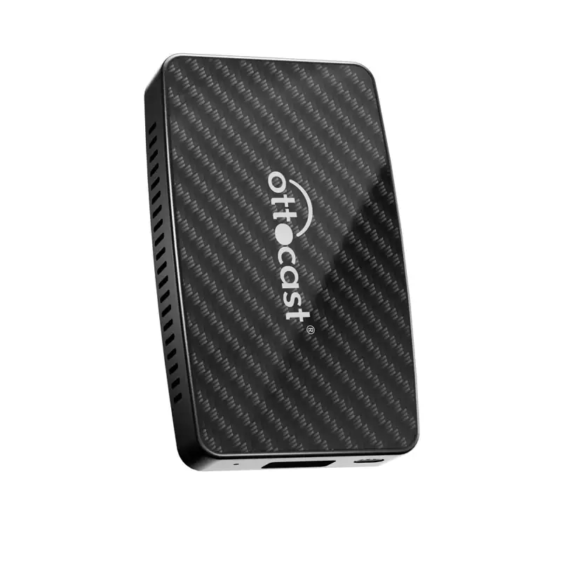 Ottocast Play2 Video Pro CarPlay AI Box Wireless CarPlay & Android Auto Built-in Netflix YouTube for Wired CarPlay Vehicles