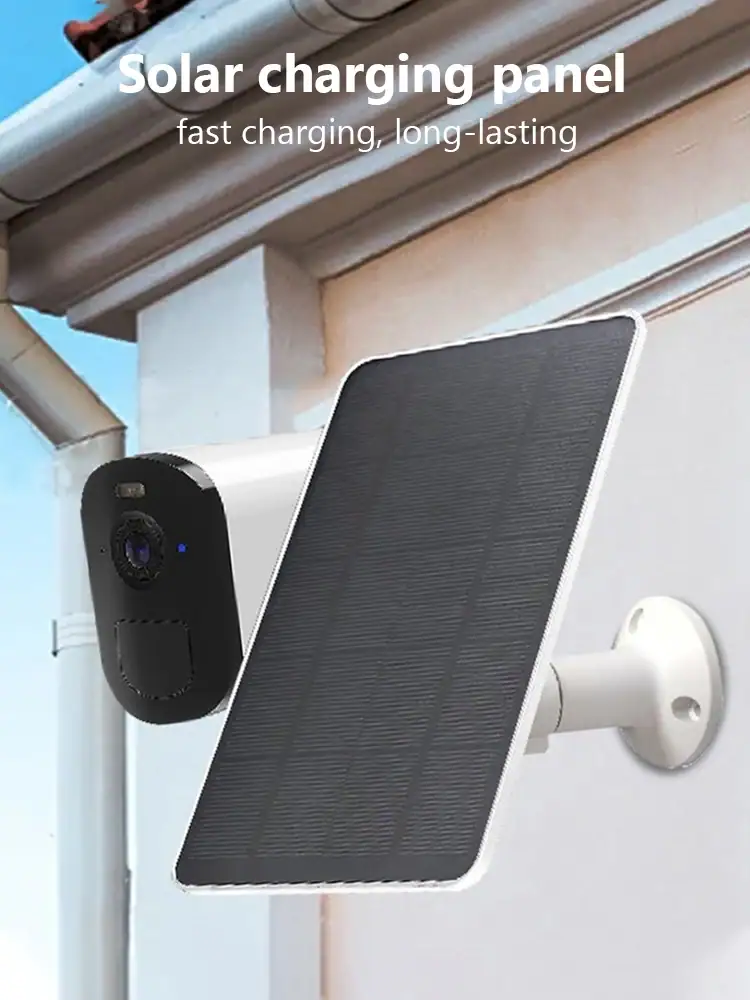 10W 5V Solar Panel Type-C Adapter Outdoor Solar Cell Charger Solar Panels for Security Camera Small Home Light System