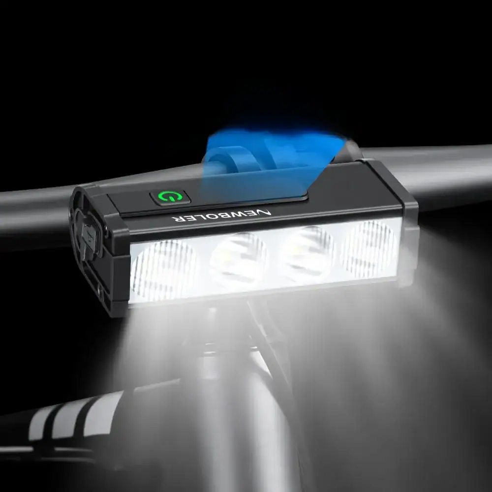 NEWBOLER Bicycle Light Front 10000Lumen Bike Light 10000mAh Waterproof Flashlight USB Charging MTB Road Cycling Lamp Accessories