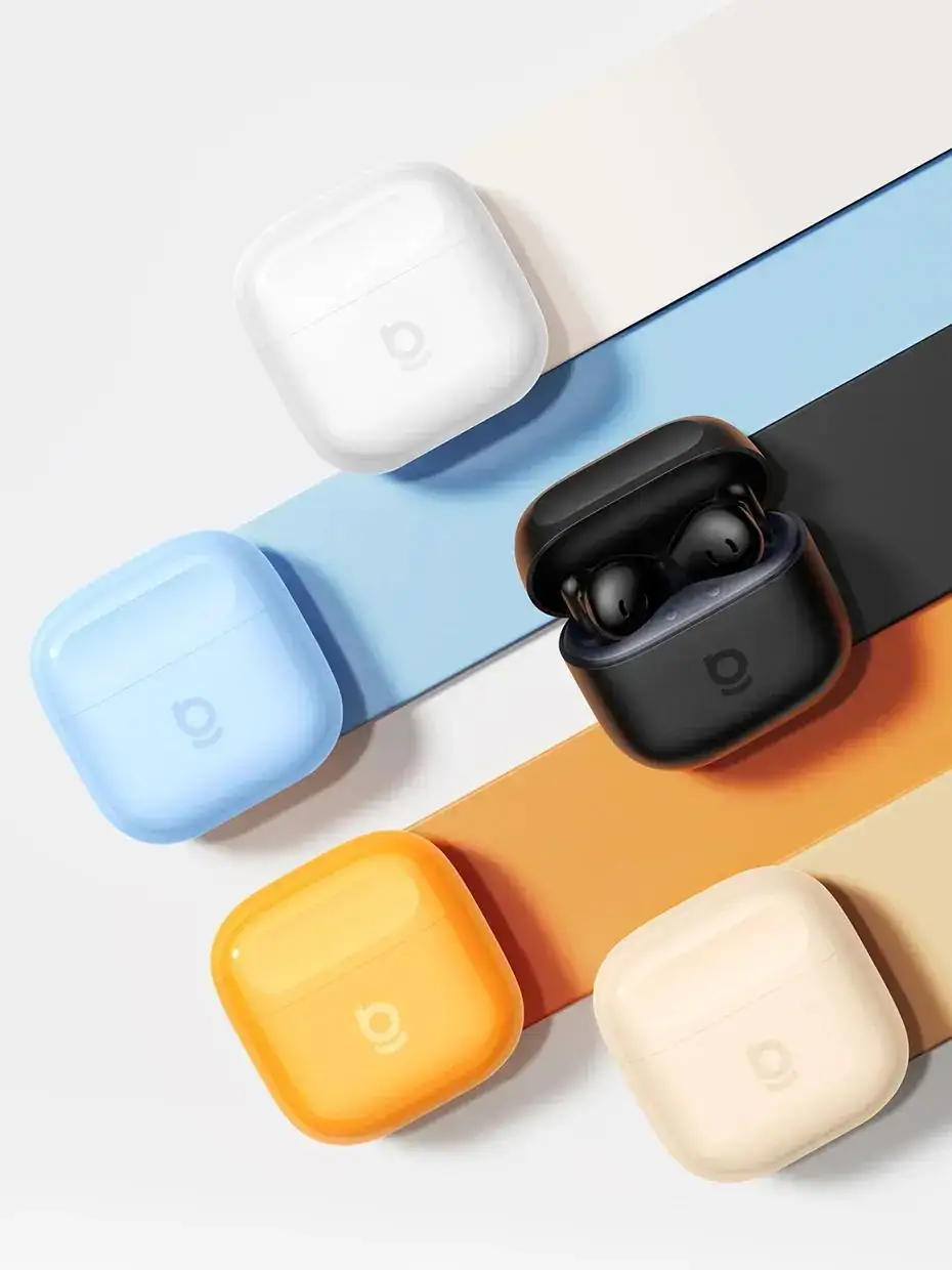 Baseus Bass BS2 Lite True Wireless Earbuds Bluetooth 6.0 Semi-in-Ear Earphones 2-Mic AI ENC 40H Playtime IP55 SuperBass Ear buds
