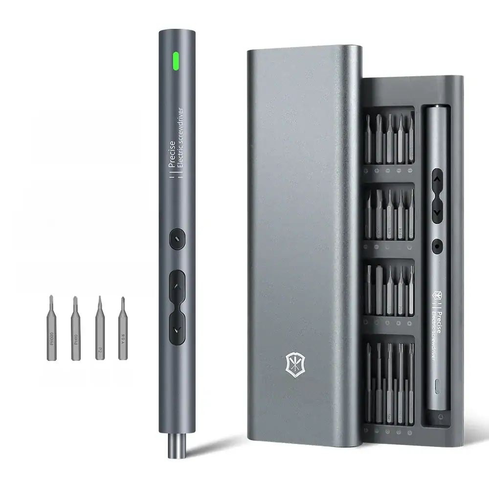 62/6 in 1 Electric Screwdriver Set Precision Handle Power Tool Kits Wireless Cordless Small Bits for Phone Watch Repair