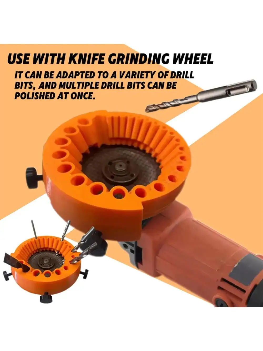 2-13mm Drill Bit Sharpener Grinder Multi-specification Power Drill Bit Grinding Drill Power Abrasive Tools for Grinding