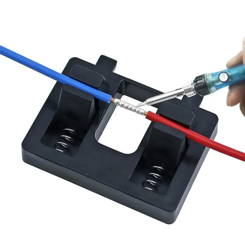 ABS Wire Fixture Welding Soldering Station High Temperature Resistant for Thick and Thin Wire Cable Clamps Welding Repair Tools