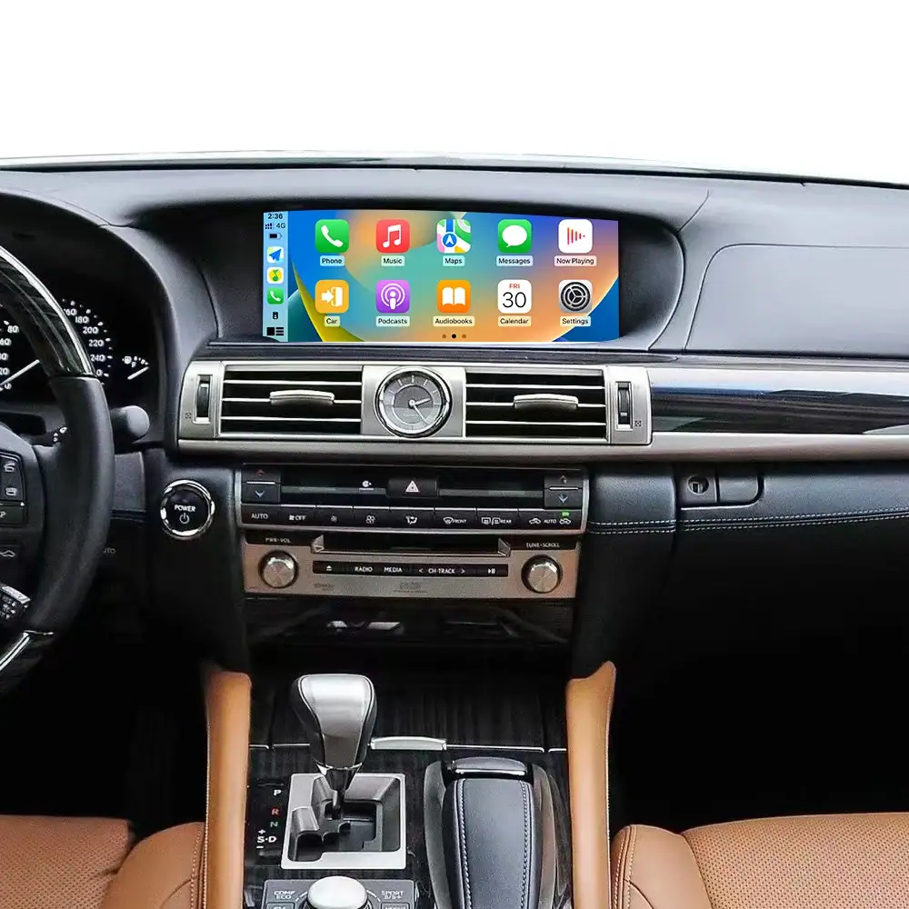 12.3 Inch For Lexus LS460 600h 2013-2016 Android 13 CarPlay GPS Navi Multimedia Player Car Radio Qualcomm 668s Screen Head Unit