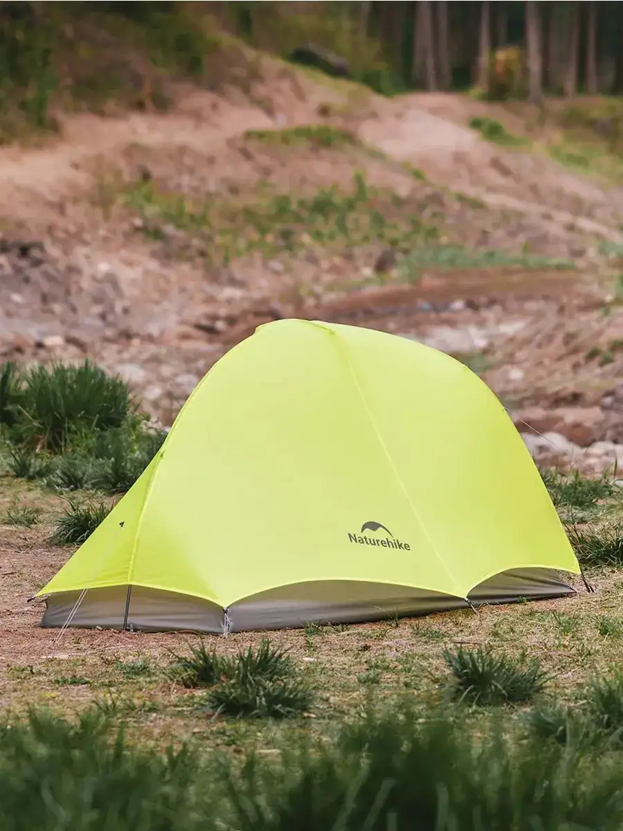 Naturehike Star Trail Ultralight 3-Season Hiking Tent Waterproof Ventilated Breathable Single Camping Tent