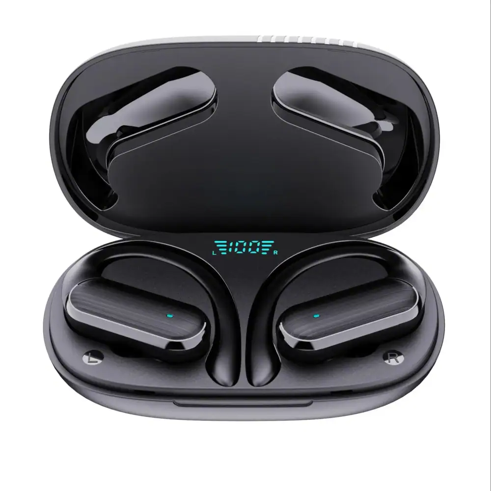 BOSECXT A520 Wireless Business Headphone Ear-Hook HIFI Bass Noise Cancelling Earphone With Mic Earbuds Sport Game Headset