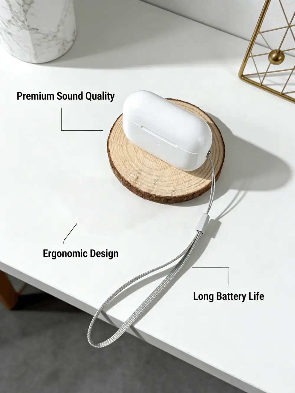 Air Pro Wireless Earphone Bluetooth Headsets Noise Cancellation Wireless Charging TWS Earbuds Stereo TWS Headset HiFi Earbuds