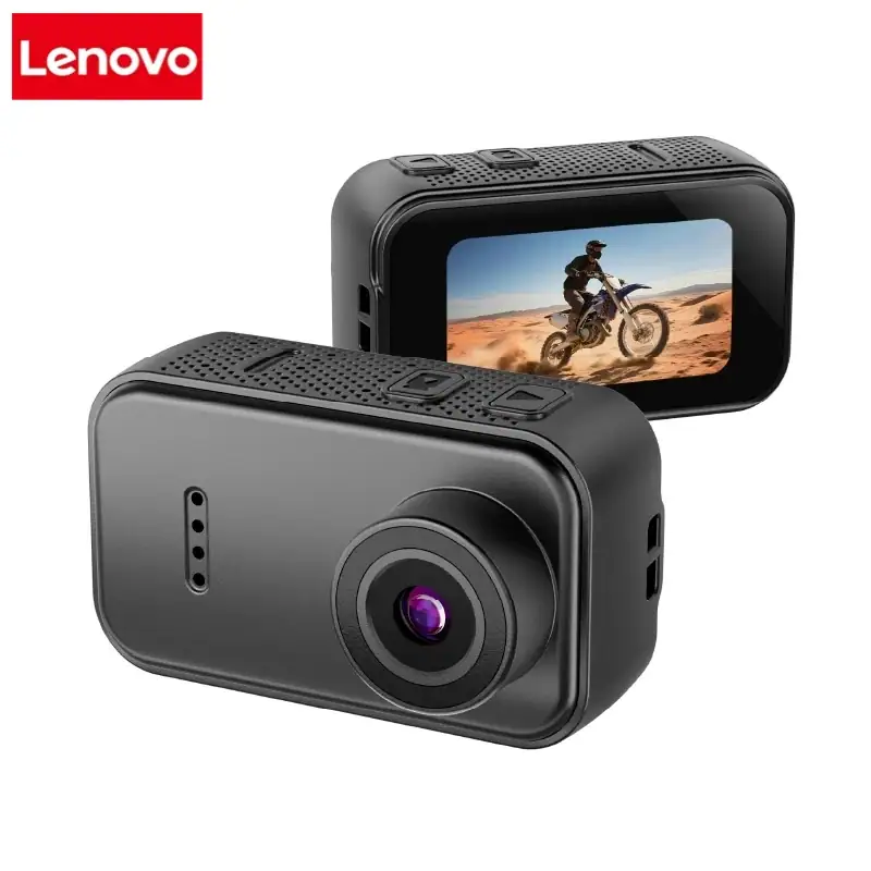 Lenovo Action Camera 4K HD Thumb POV Camera Body Cam Wearable Helmet Recorder Magnetic Pocket Sports Camera