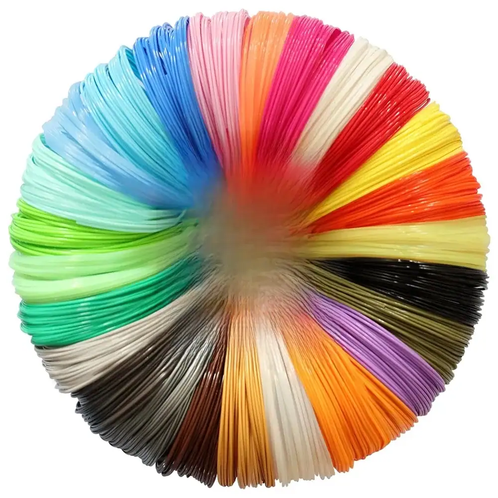 30 Colors 3D Pen Filament 1.75mm PLA, Each Color 16.4 Feet(5m), Total 492 Feet (150m) 3D Pen Filament Refills, Random Color