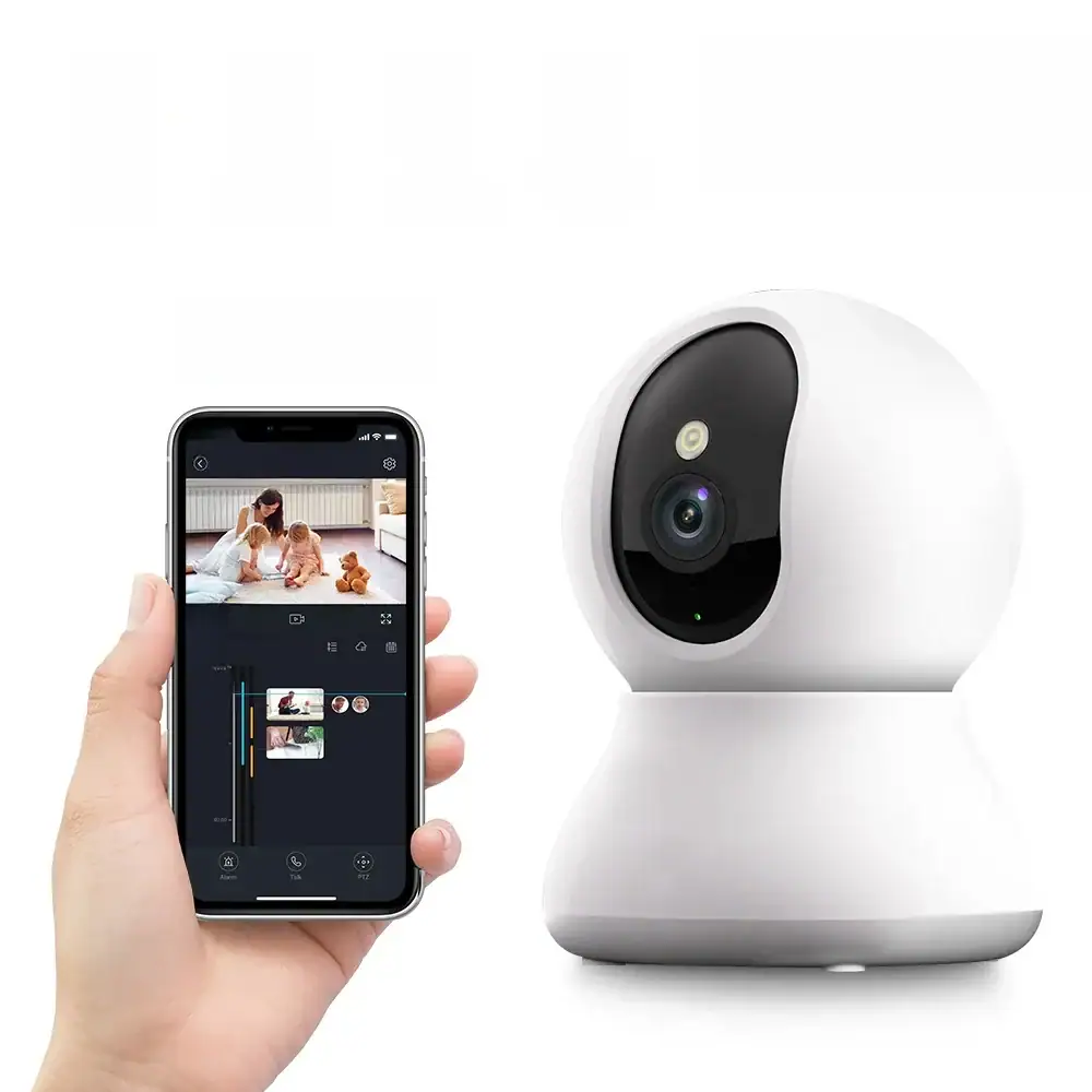blurams Pet Camera 2K, 360° Indoor Security Camera, Dog Camera with Phone App, PTZ Cameras for Home Security Indoor, 2-Way Audio