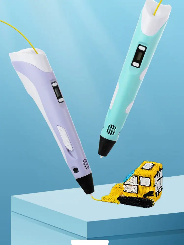 3D Printing Pen DIY Three-dimensional Painting Children Toys Fun Camouflage With LCD Screen Compatible PLA Filament Toys Gift