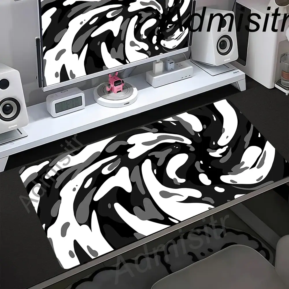 Computer Mouse Pad Strata Liquid Gaming PC Desk Mat Fast Delivery accessory Non-slip soft XXL size Mousepad Large 900x400 Mats