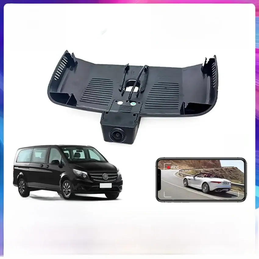4K Wifi Dash Cam Car DVR Rear Camera for Mercedes Benz V Class w447 v200d v220d v250 v250d v300d EQV METRIS Marco Polo 2014-2022