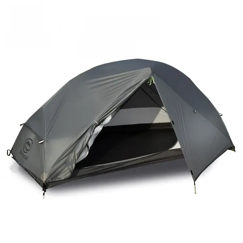 15D Silicon Coated MSR Hubba NX Style 1 Person Lightweight Backpacking Tent, Ripstop Waterproof Tent, Ultralight 1 Man