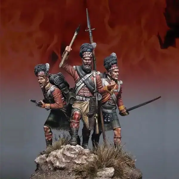 54mm Resin Model Figure GK，Unassembled and unpainted kit