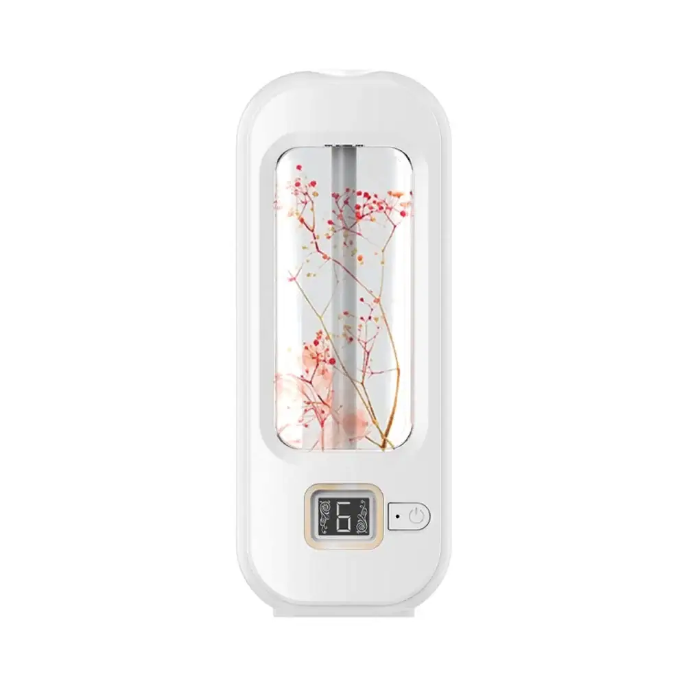 6 Modes Aroma Diffuser Wall Mounted Air Freshener Dispenser Fragrance Essential Oil Air Humidifier Aromatherapy USB Rechargeable