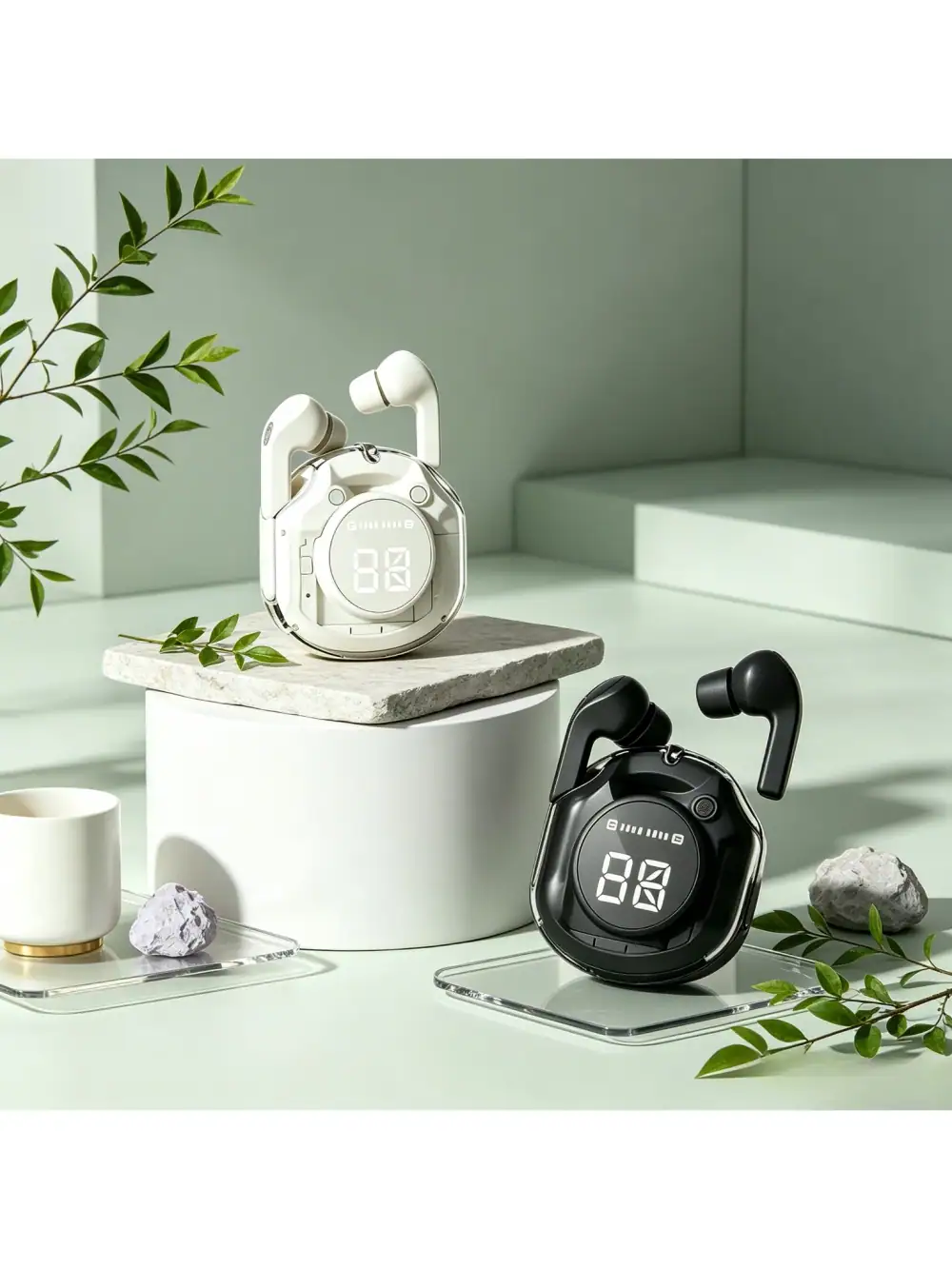 Original TWS Wireless Headphones Game Fone Bluetooth Headphones with Microphone Noise Reduction High Fidelity Bass Earphones