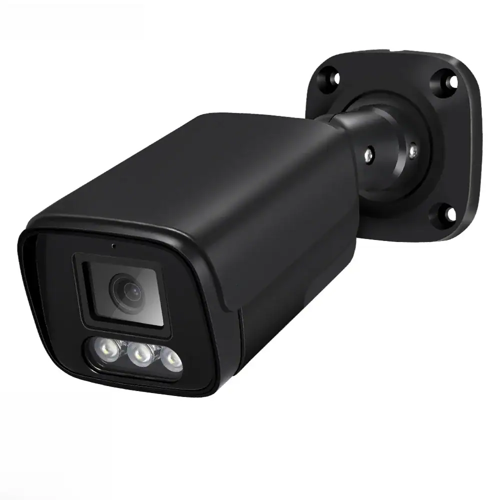 ASECAM 4K 8MP IP Camera Audio CCTV Recording Outdoor POE H.265 Onvif Metal 4MP Human Detection Surveillance Camera