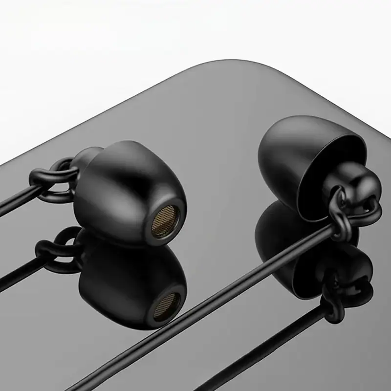ASMR Earphone Hifi Headset Noise-Cancel Sleeping Earbud Soft Silicone Headset TPE Wire No Ear Pressure Earbuds For Xiaomi Huawei