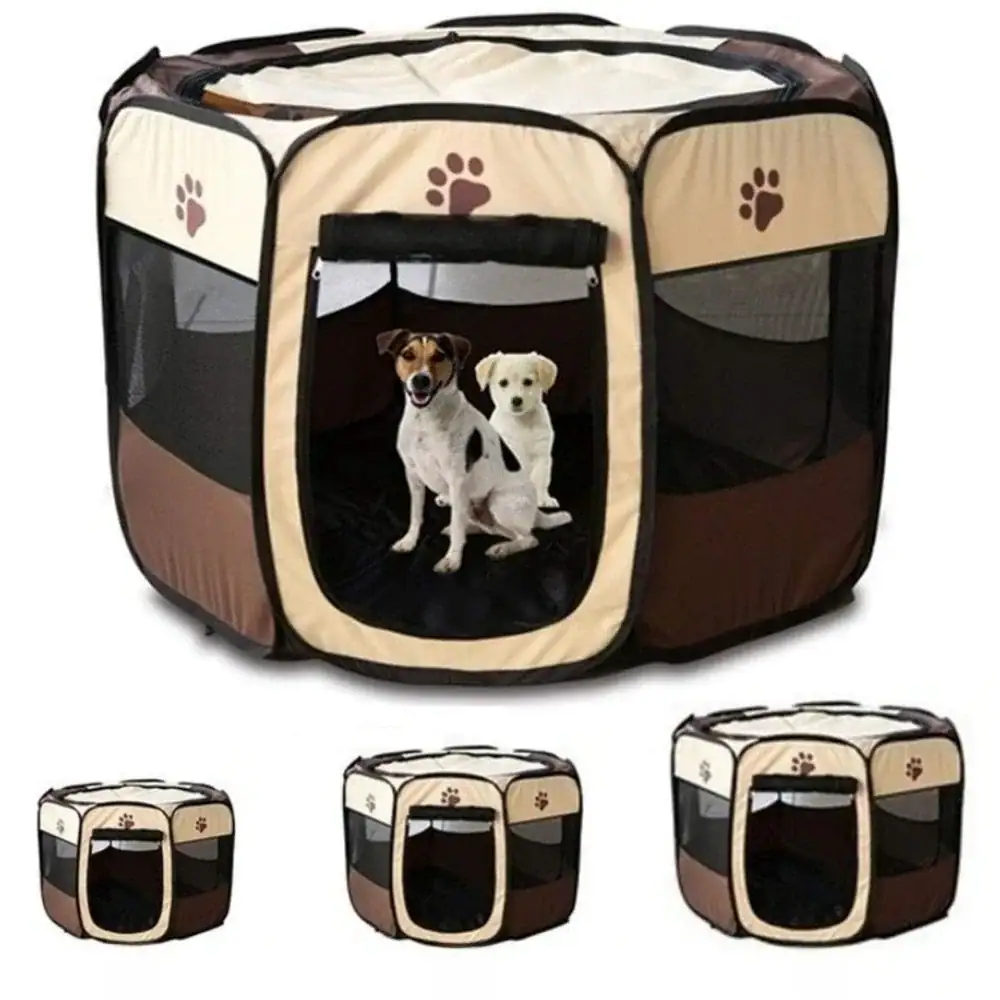 S/M/L Cat Delivery Room Detachable Summer Pet Tent Outdoor Dog Bed Folding Dog Fance Cat Nest Dog Enclosure Cage for Cats Dogs
