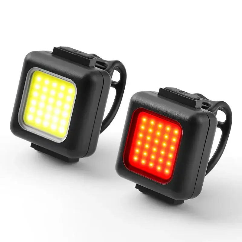 Mountain Bike Light Multifunctional Strong Light Bicycle Front Light Outdoor Backpack Buckle Light Bicycle Flashlight