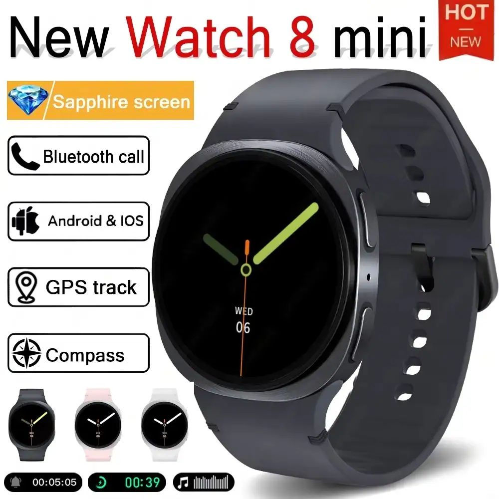 Smart Watch GPS Track Smart Watches Women Sport Heart Rate Bluetooth Call NFC IP68 Waterproof Compass Smartwatch 8