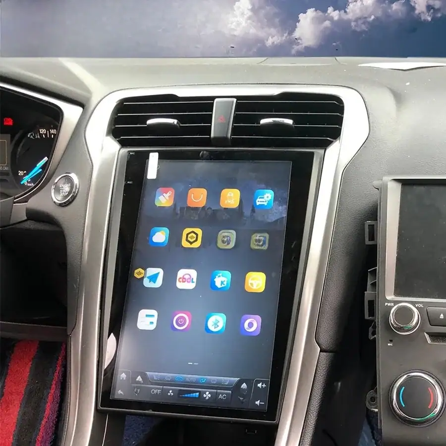 13.6" Tesla Screen Radio 2din For Ford Fusion 2013 2020 Mondeo Android GPS Carplay Car Multimedia Video Player Stereo Head Unit